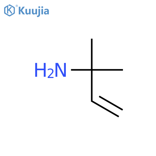 2-methylbut-3-en-2-amine structure