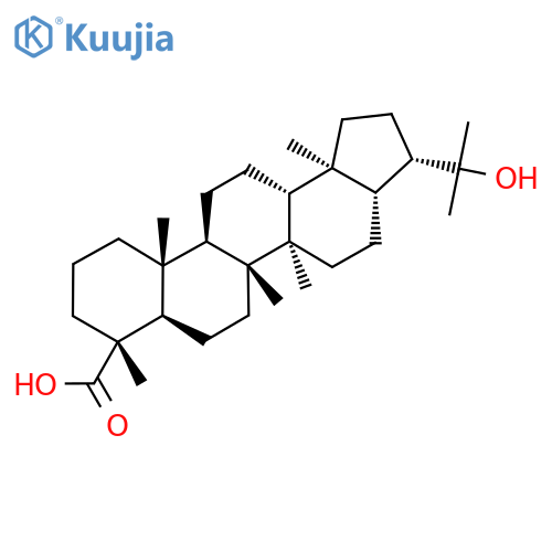 (3S,3As,5aR,5bR,7aR,8R,11aR,11bR,13aR,13bS)-3-(2-hydroxypropan-2-yl)-5a,5b,8,11a,13b-pentamethyl-1,2,3,3a,4,5,6,7,7a,9,10,11,11b,12,13,13a-hexadecahydrocyclopenta[a]chrysene-8-carboxylic acid structure