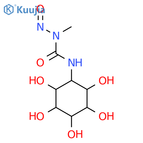 scyllo-Inositol,1-deoxy-1-[[(methylnitrosoamino)carbonyl]amino]- (9CI) structure