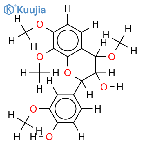 3',4,7,8-Tetra-Me ether-(2R,3S,4S)-3,3',4,4',7,8-Hexahydroxyflavan structure