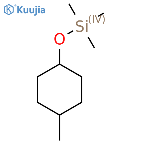 Silane, trimethyl[(4-methylcyclohexyl)oxy]-, trans- structure