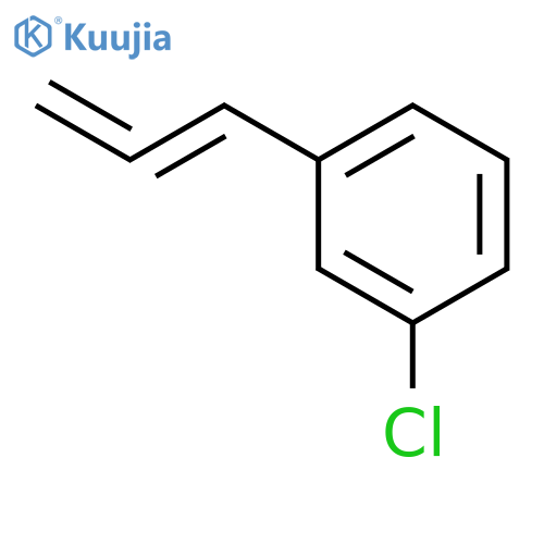 Benzene, 1-chloro-3-(1,2-propadien-1-yl)- structure