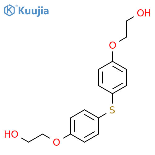 Ethanol, 2,2'-[thiobis(4,1-phenyleneoxy)]bis- structure