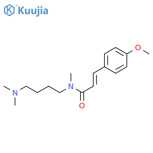 N,N,N'-Trimethyl-N'-(4-methoxycinnamoyl)putrescine structure