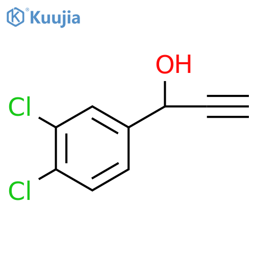 Benzenemethanol, 3,4-dichloro-a-ethynyl- structure