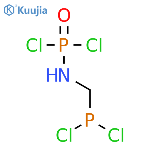 Phosphoramidic dichloride, (dichlorophosphino)methyl- structure