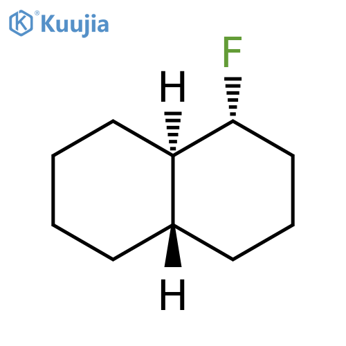 Naphthalene,1-fluorodecahydro-, (1R,4aS,8aR)-rel- structure