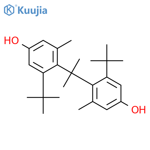 Phenol, 4,4'-(1-methylethylidene)bis[3-(1,1-dimethylethyl)-5-methyl- structure