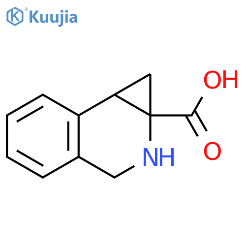 5H,6H,6aH,7H,7aH-cyclopropacisoquinoline-6a-carboxylic acid structure