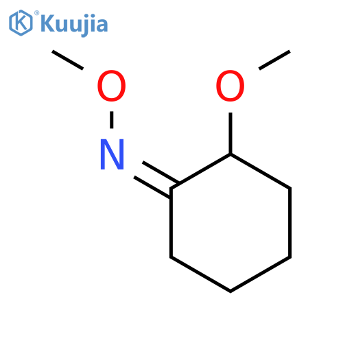 Cyclohexanone,2-methoxy-, O-methyloxime, (1E)- structure