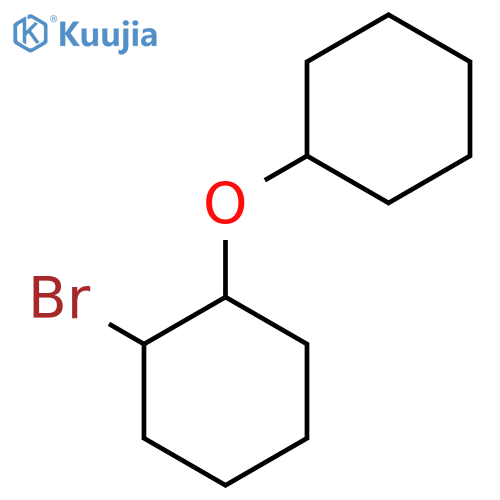 1-Bromo-2-(cyclohexyloxy)cyclohexane structure
