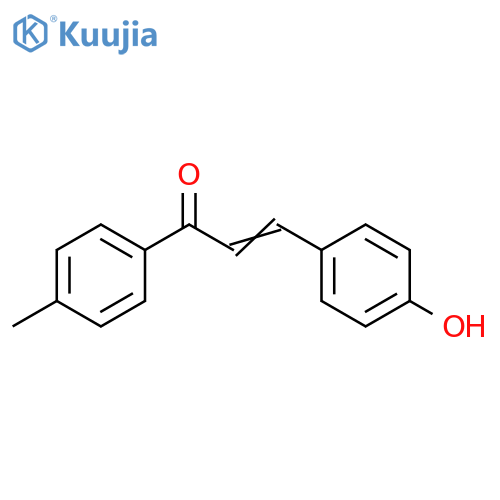 2-Propen-1-one, 3-(4-hydroxyphenyl)-1-(4-methylphenyl)- structure