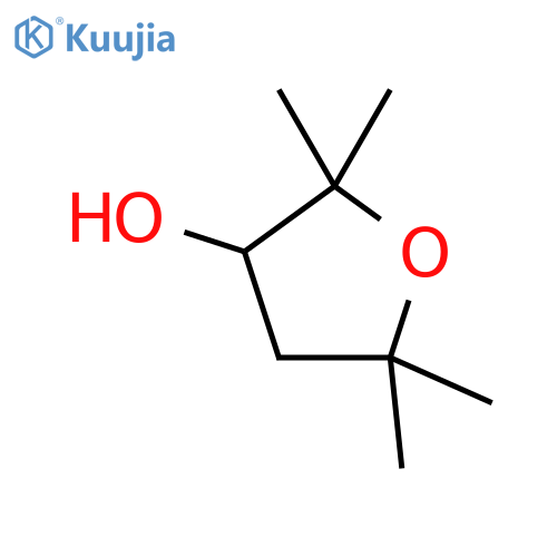 2,2,5,5-tetramethyloxolan-3-ol structure