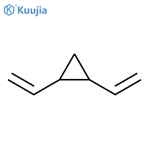 Cyclopropane, 1,2-diethenyl-, cis- structure