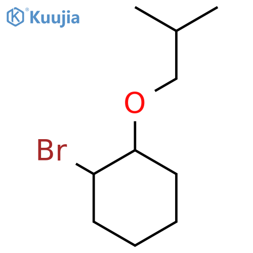 1-Bromo-2-(2-methylpropoxy)cyclohexane structure