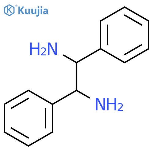 (1S,2S)-1,2-diphenylethane-1,2-diamine structure