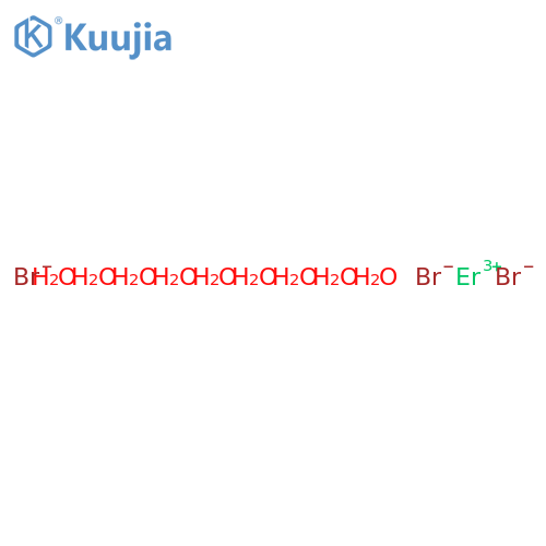 Erbium(III) bromide nonahydrate structure