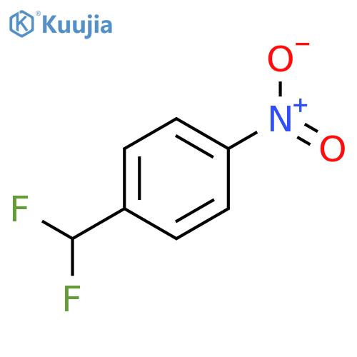 p-Nitrobenzal Difluoride structure