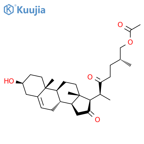 Cholest-5-ene-16,22-dione, 26-(acetyloxy)-3-hydroxy-, (3b,25R)- structure