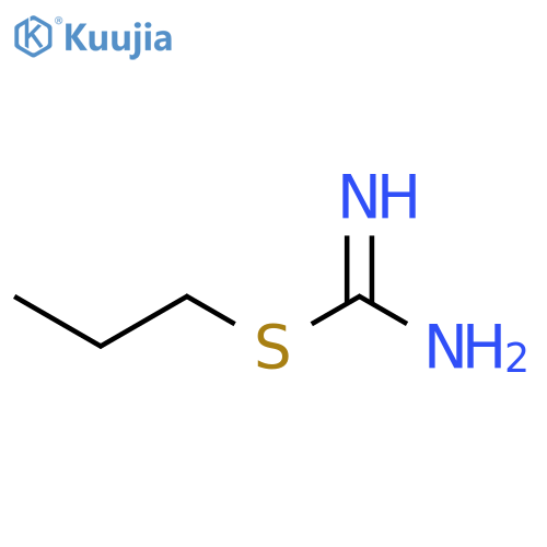 Carbamimidothioic acid,propyl ester structure