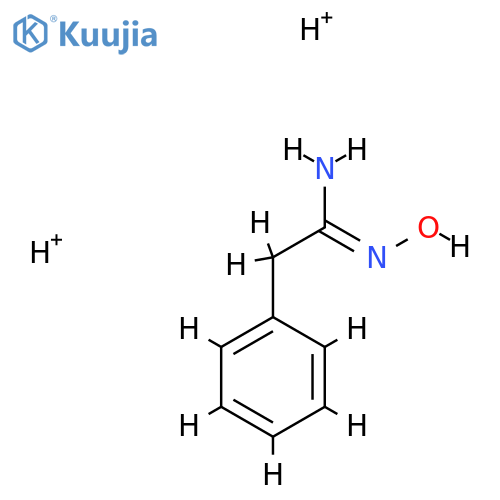 Acetamidoxime, 2-phenyl-, conjugate diacid (8CI) structure
