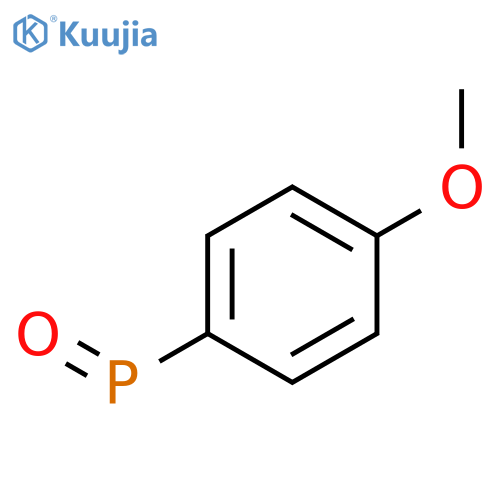 Phosphine oxide, (4-methoxyphenyl)- structure