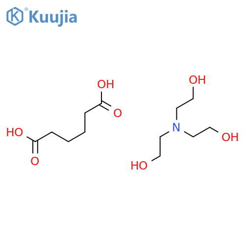 adipic acid, compound with 2,2',2''-nitrilotriethanol structure