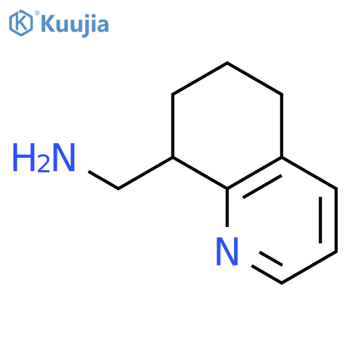 5,6,7,8-Tetrahydro-8-quinolinylmethanamine structure