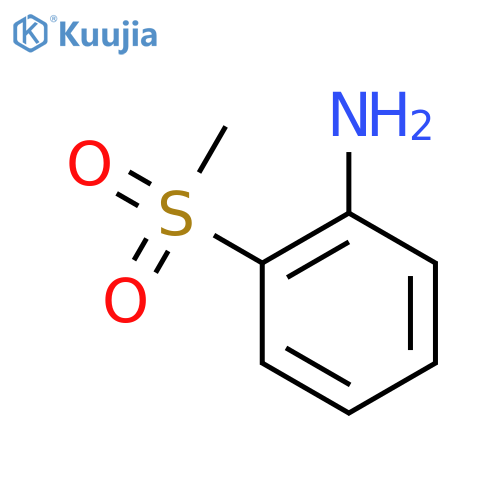 2-(Methylsulphonyl)aniline structure