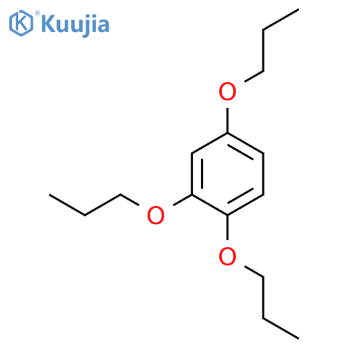 Benzene, 1,2,4-tripropoxy- structure