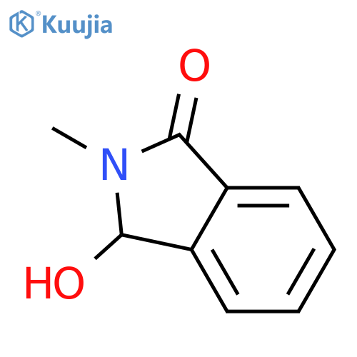 2,3-dihydro-3-hydroxy-2-methyl-1H-Isoindol-1-one structure