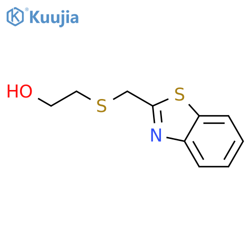ethanol, 2-[(2-benzothiazolylmethyl)thio]- (7ci,8ci) structure