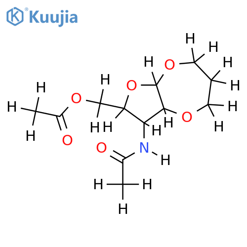 1,2-O-Isopropylidene,N,5-Di-Ac-alpha-D-Furanose-3-Amino-3-deoxyribose structure