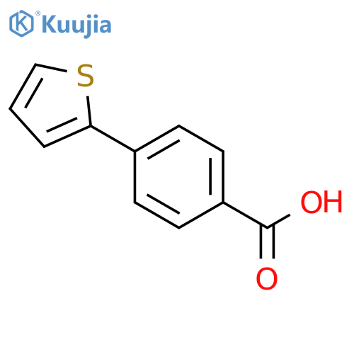 4-(2-Thienyl)benzoic Acid structure