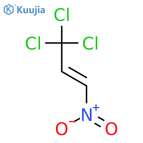 1-Propene, 3,3,3-trichloro-1-nitro-, (1E)- structure