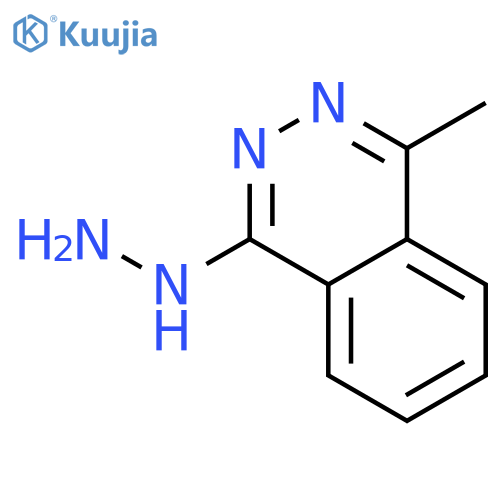 4-Methyl-1-hydrazinophthalazine structure