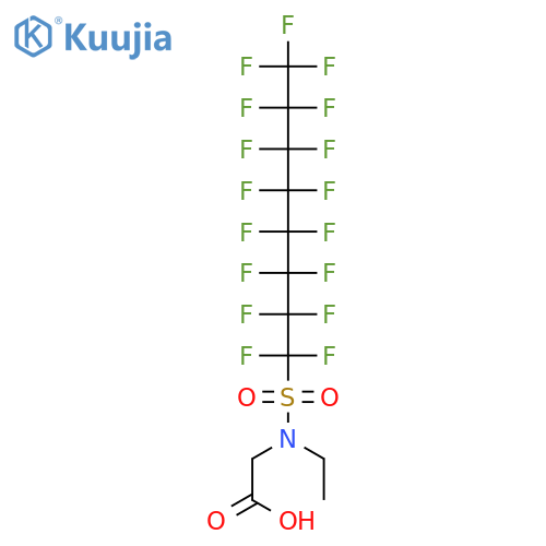 N-Ethyl-N-(perfluoro-1-octanesulfonyl) Glycine structure