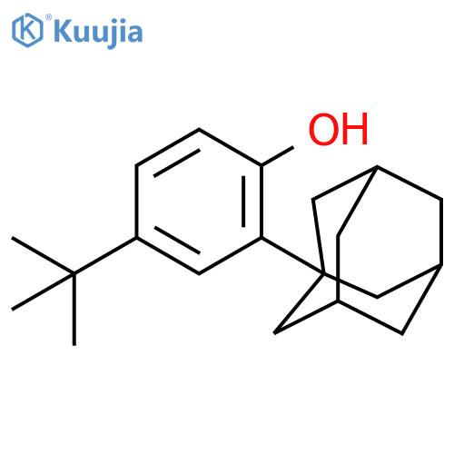 2-Adamantyl-4-tert-butylphenol structure
