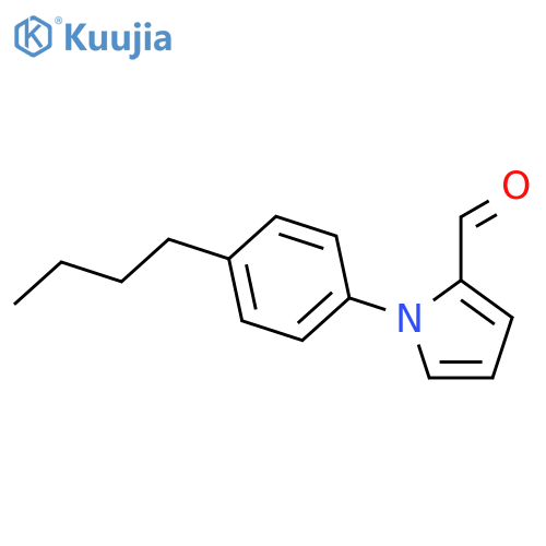 1-(4-BUTYLPHENYL)-1H-PYRROLE-2-CARBALDEHYDE structure