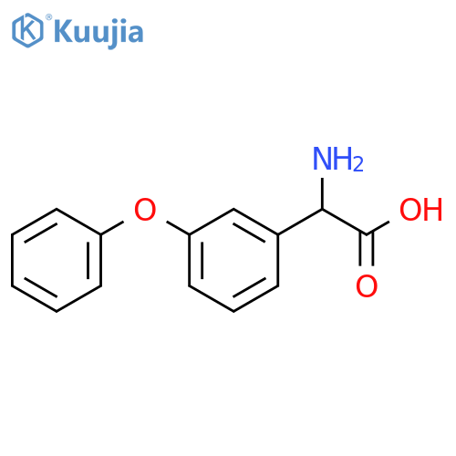 AMINO(3-PHENOXYPHENYL)ACETIC ACID structure