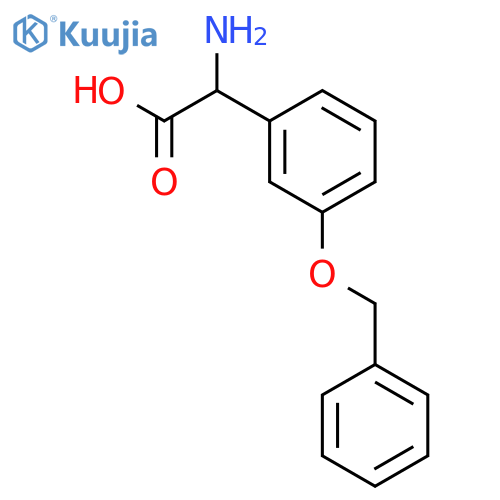 2-(3-Benzyloxyphenyl)glycine structure