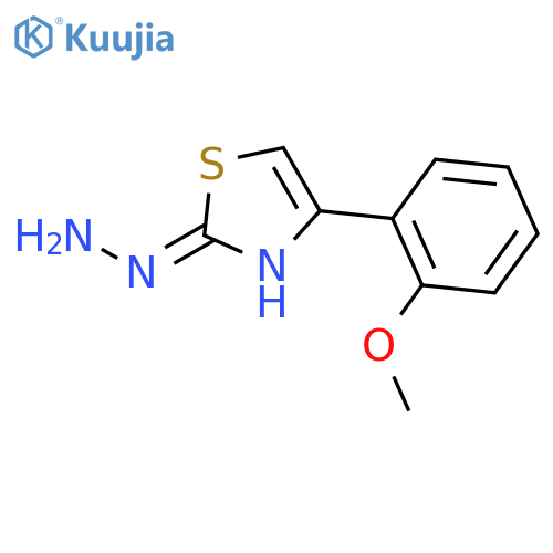 4-(2-Methoxyphenyl)-2(3H)-thiazolonehydrazone structure