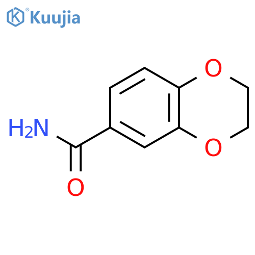 2,3-Dihydro-1,4-benzodioxine-6-carboxamide structure