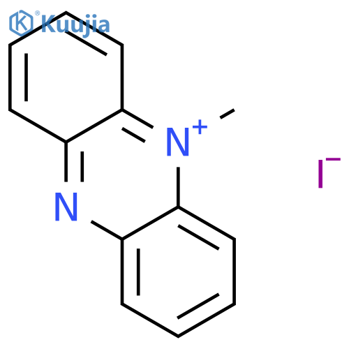 Phenazinium, 5-methyl-,iodide (1:1) structure