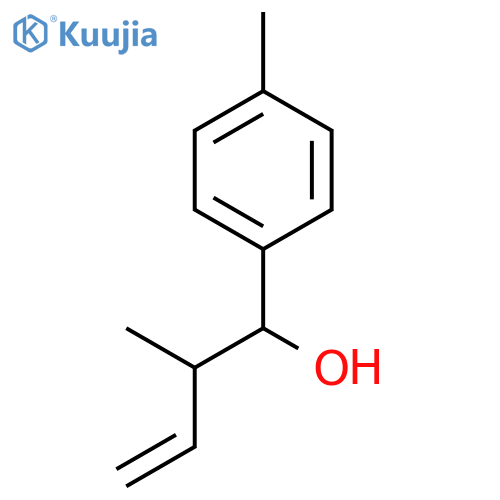 Benzenemethanol, 4-methyl-α-[(1S)-1-methyl-2-propen-1-yl]-, (αR)- structure