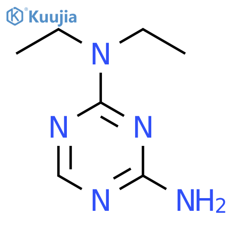 1,3,5-Triazine-2,4-diamine, N2,N2-diethyl- structure