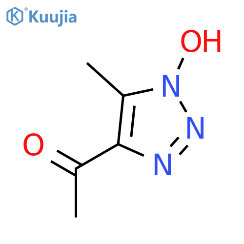 Ethanone,1-(1-hydroxy-5-methyl-1H-1,2,3-triazol-4-yl)- structure