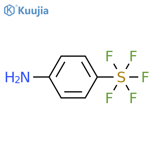 4-(pentafluoro-λ?-sulfanyl)aniline structure