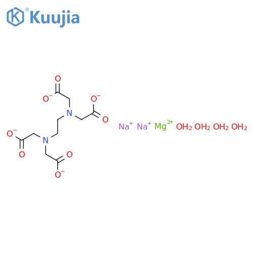Ethylendiamintetraacetic acid,di-sodium-magnesium salt structure