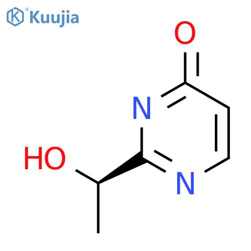 4(3H)-Pyrimidinone,2-[(1R)-1-hydroxyethyl]- structure